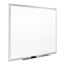 Quartet® Classic Series Porcelain Magnetic Board, 48 x 34 1/4, White, Silver Alum. Frame Thumbnail 7