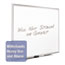 Quartet® Classic Series Porcelain Magnetic Board, 36 x 24, White, Silver Aluminum Frame Thumbnail 4