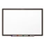 Quartet® Classic Melamine Dry Erase Board, 60 x 36, White Surface, Black Frame Thumbnail 1