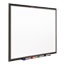 Quartet® Classic Melamine Dry Erase Board, 60 x 36, White Surface, Black Frame Thumbnail 6