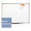 Quartet® Prestige Total Erase Whiteboard, 24 x 18, White Surface, Euro Titanium Frame Thumbnail 6