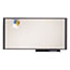 Quartet® Prestige Cubicle Total Erase Whiteboard, 36 x 18, White Surface, Graphite Frame Thumbnail 1