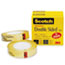 Scotch™ 665 Double-Sided Tape, 1/2" x 900", 1" Core, Clear, 2/Pack Thumbnail 1