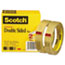 Scotch™ Double-Sided Tape, 3/4" x 1296", 3" Core, Transparent, 2/Pack Thumbnail 1