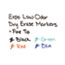 EXPO® Low Odor Dry Erase Marker, Fine Point, Assorted, 4/Set Thumbnail 4