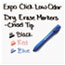 EXPO® Click Dry Erase Markers, Chisel Tip, Assorted, 3/Set Thumbnail 5