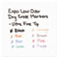 EXPO® Low-Odor Dry-Erase Marker, Ultra Fine Point, Assorted, 8/Set Thumbnail 4