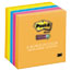 Post-it® Notes Super Sticky, Pads in Rio de Janeiro Colors, 3 x 3, 90-Sheet, 5/Pack Thumbnail 1
