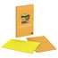 Post-it® Notes Super Sticky, Pads in Rio de Janeiro Colors, Lined, 5 x 8, 45-Sheet, 4/Pack Thumbnail 1