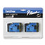 Brother P-Touch TC Tape Cartridges for P-Touch Labelers, 1/2w, Gold on Black, 2/Pack Thumbnail 1