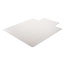 deflecto® SuperMat Frequent Use Chair Mat, Medium Pile Carpet, Beveled, 45x53 w/Lip, Clear Thumbnail 6