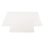 deflecto® EconoMat Occassional Use Chair Mat for Low Pile, 45 x 53 w/Lip, Clear Thumbnail 6