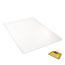 deflecto® Polycarbonate All Day Use Chair Mat for All Carpet Types, 45" x 53", Clear Thumbnail 4