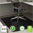 deflecto® EconoMat Anytime Use Chair Mat for Hard Floor, 45 x 53, Black Thumbnail 1