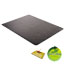 deflecto® EconoMat Anytime Use Chair Mat for Hard Floor, 45 x 53, Black Thumbnail 8