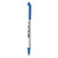 BIC Clic Stic Ballpoint Pen, Retractable, Medium 1 mm, Blue Ink, White Barrel, Dozen Thumbnail 4