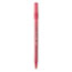 BIC Round Stic Xtra Life Ballpoint Pen, Stick, Medium 1 mm, Red Ink, Translucent Red Barrel, Dozen Thumbnail 5