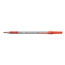 BIC Round Stic Grip Xtra Comfort Ballpoint Pen, Easy-Glide, Stick, Medium 1.2 mm, Red Ink, Gray/Red Barrel, Dozen Thumbnail 4