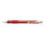 BIC Velocity Easy Glide Ballpoint Pen, Retractable, Medium 1 mm, Red Ink, Translucent Red Barrel, Dozen Thumbnail 2