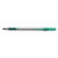 BIC Round Stic Grip Xtra Comfort Ballpoint Pen, Green Ink, 1.2mm, Medium, Dozen Thumbnail 1