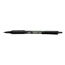 BIC Soft Feel Ballpoint Pen, Retractable, Medium 1 mm, Black Ink, Black Barrel, Dozen Thumbnail 2