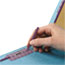 Smead 3" Expansion Classification Folders, 2/5 Cut, Legal, Eight-Section, Blue, 10/Box Thumbnail 3