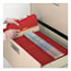 Smead Pressboard Classification Folders, Legal, Four-Section, Bright Red, 10/Box Thumbnail 3