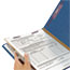 Smead Pressboard Classification Folders, Letter, Four-Section, Dark Blue, 10/Box Thumbnail 3