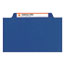 Smead 3" Expansion Classification Folder, 2/5 Cut, Legal, 8-Section, Dark Blue, 10/Box Thumbnail 6