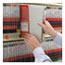 Smead Pressboard End Tab Classification Folder, Legal, 4-Section, Gray/Green, 10/Box Thumbnail 6