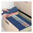Smead Pressboard Classification Folders, Letter, Four-Section, Dark Blue, 10/Box Thumbnail 8