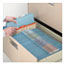 Smead 3" Expansion Classification Folders, 2/5 Cut, Legal, Eight-Section, Blue, 10/Box Thumbnail 8