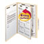 Smead Manila Classification Folders with 2/5 Right Tab, Legal, Four-Section, 10/Box Thumbnail 1