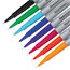 Paper Mate® Flair Porous Point Stick Liquid Pen, Assorted Ink, Ultra Fine, 8/St Thumbnail 3
