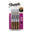 Sharpie Metallic Permanent Markers, Gold, 4/Pack Thumbnail 1