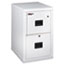 FireKing® Turtle Two-Drawer File, 17 3/4w x 22 1/8d, UL Listed 350° for Fire, Artic White Thumbnail 2