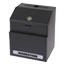 Safco® Steel Suggestion/Key Drop Box with Locking Top, 7 x 6 x 8 1/2 Thumbnail 4