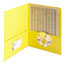 Smead Two-Pocket Folder, Textured Heavyweight Paper, Yellow, 25/Box Thumbnail 2