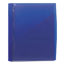 Smead Clear Front Poly Report Cover With Tang Fasteners, 8-1/2 x 11, Blue, 5/Pack Thumbnail 2