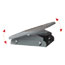 3M™ Adjustable Height/Tilt Footrest, Nonskid Platform, 18w x 13d x 4h, Charcoal Gray Thumbnail 3