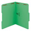 Smead Folders, Two Fasteners, 1/3 Cut Assorted Top Tab, Letter, Green, 50/Box Thumbnail 4