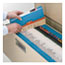 Smead File Folders, Straight Cut, Reinforced Top Tab, Legal, Blue, 100/Box Thumbnail 3
