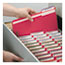 Smead Folders, Two Fasteners, 1/3 Cut Assorted, Top Tab, Legal, Red, 50/Box Thumbnail 4
