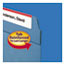 Smead File Folders, Straight Cut, Reinforced Top Tab, Legal, Blue, 100/Box Thumbnail 5