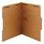 Smead 11 Point Kraft Folders, Two Fasteners, 1/3 Cut Top Tab, Letter, Brown, 50/Box Thumbnail 3