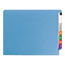 Smead WaterShed/CutLess End Tab 2 Fastener Folders, 3/4" Exp., Letter, Blue, 50/Box Thumbnail 2