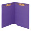 Smead WaterShed/CutLess End Tab 2 Fastener Folders, 3/4" Exp., Letter, Purple, 50/Box Thumbnail 3