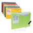 C-Line® Write-On Expanding Poly File Folders, 1" Exp., Letter, Assorted Colors, 10/BX Thumbnail 1