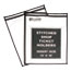 C-Line® Shop Ticket Holders, Stitched, Both Sides Clear, 75", 12 x 15, 25/BX Thumbnail 1
