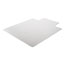Universal Studded Chair Mat for Low Pile Carpet, 45 x 53, Clear Thumbnail 2